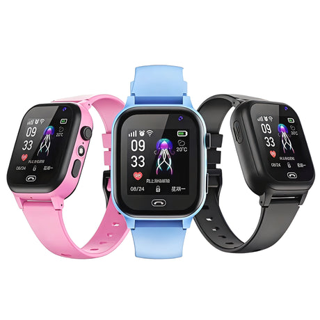 Barnsmartwatch GPS Tracker Vattentålig 4G Kamera Carvallo