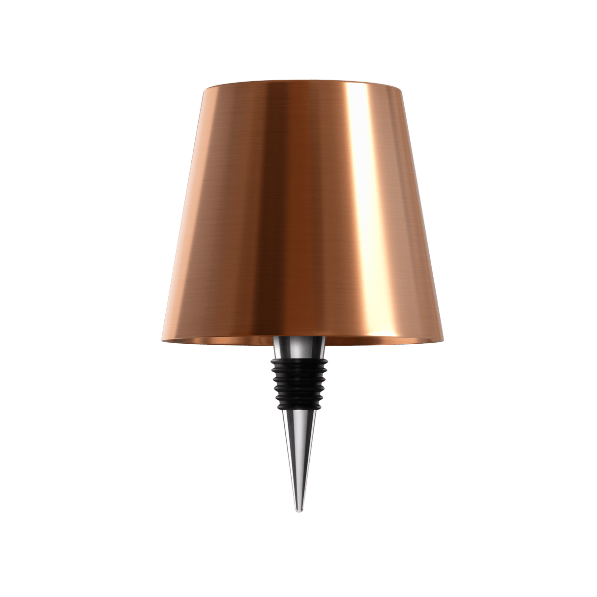 Bordslampa med bas av återvunnen flaskglas Carvallo