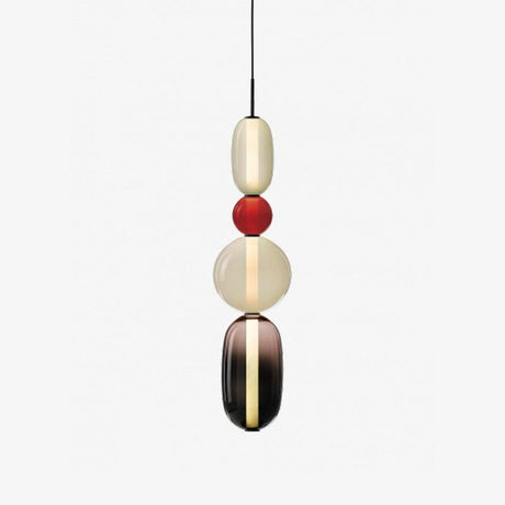 LumiSphere Light - Modern Färgat Glas LED Pendellampa Carvallo