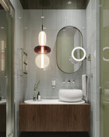 LumiSphere Light - Modern Färgat Glas LED Pendellampa Carvallo