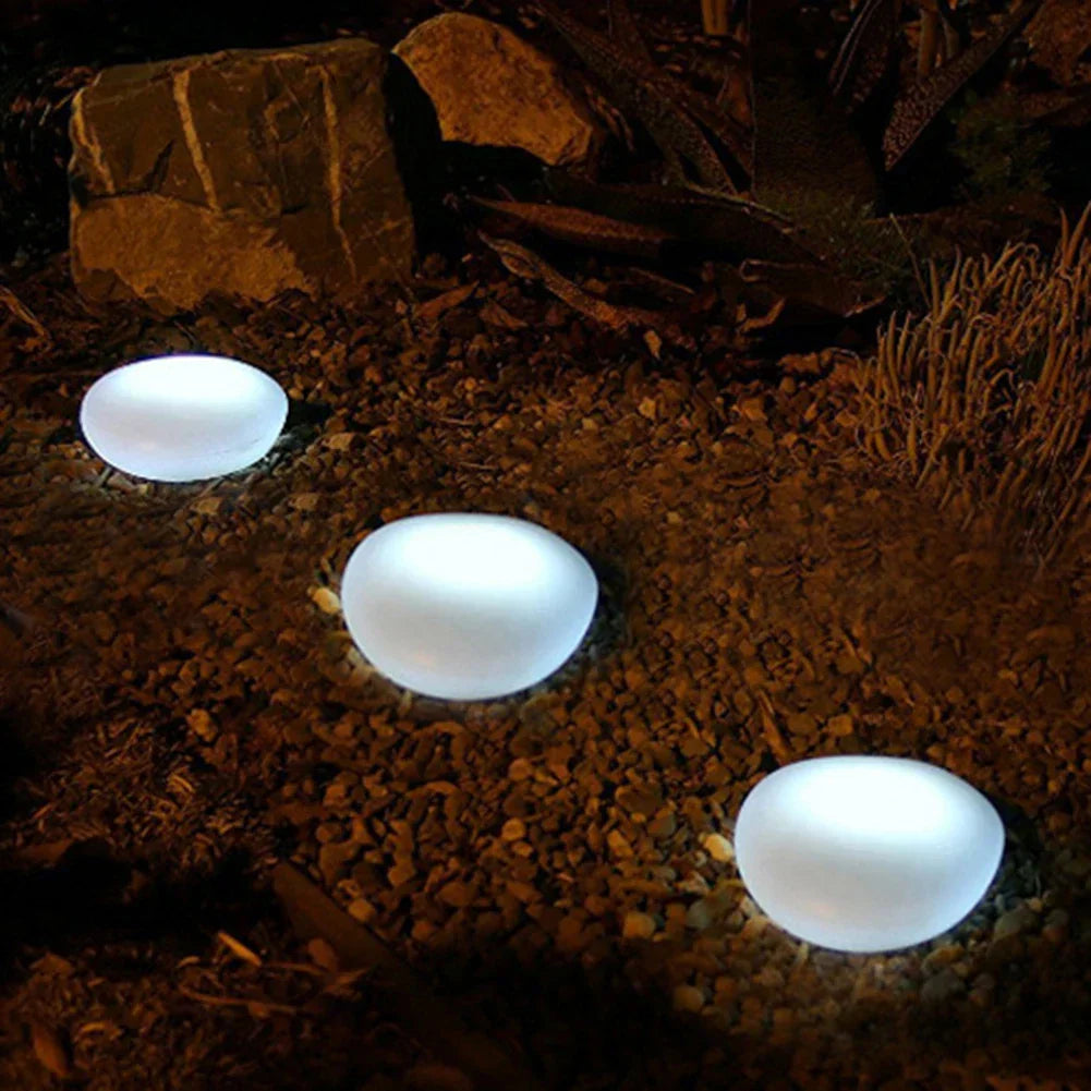 EcoPebble - Solenergi Kiselstenlampa Carvallo