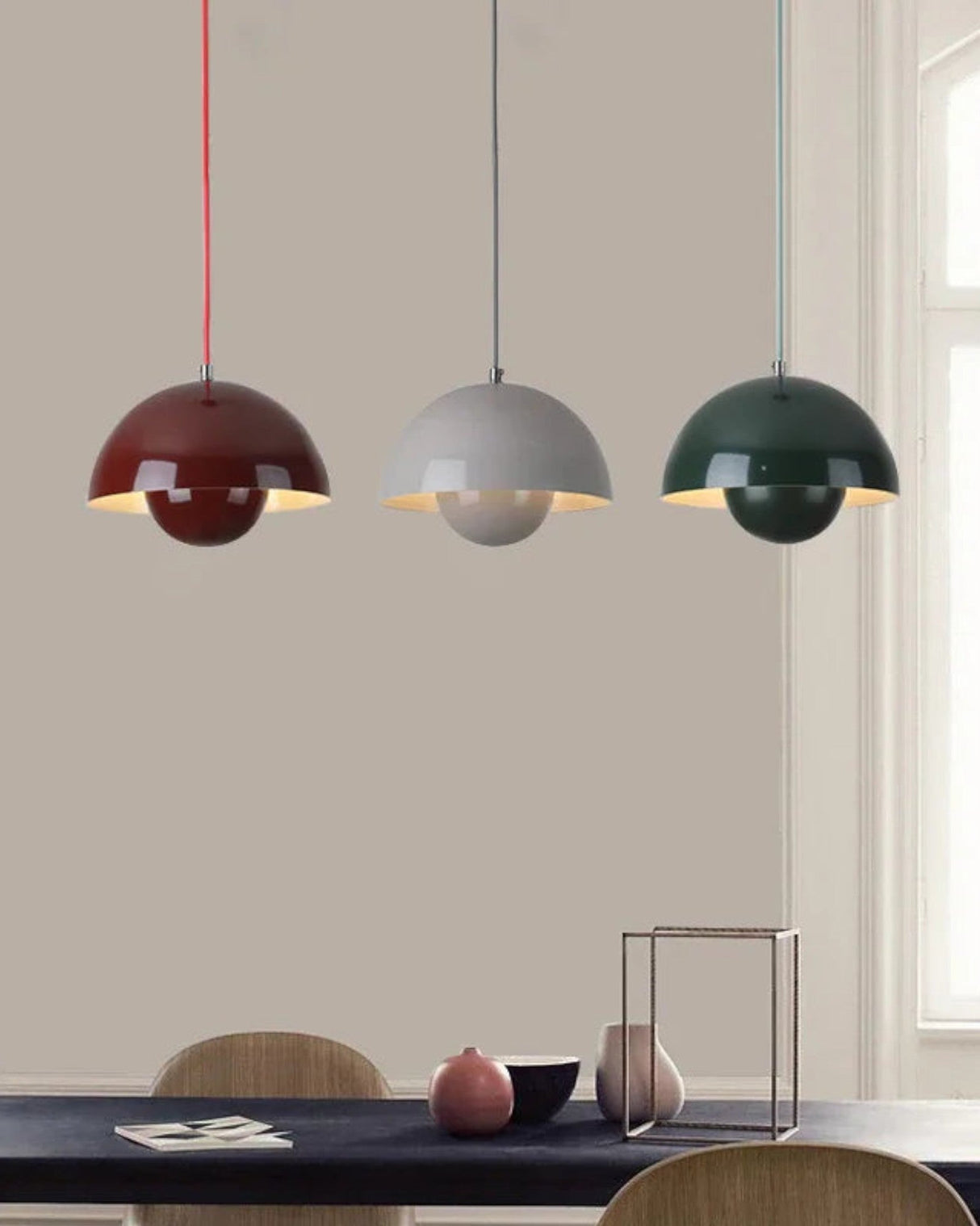 Carvallo – Ø23cm Taklampa med Justerbar 2m Sladd och Varm Vit Ljus Carvallo