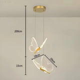 ButterflyBliss Light - Nordic LED Fjäril Dekor Hängande Lampor Carvallo