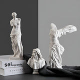 Angel Wing - Elegant Grekisk Segergudinna Karaktärsstaty Carvallo