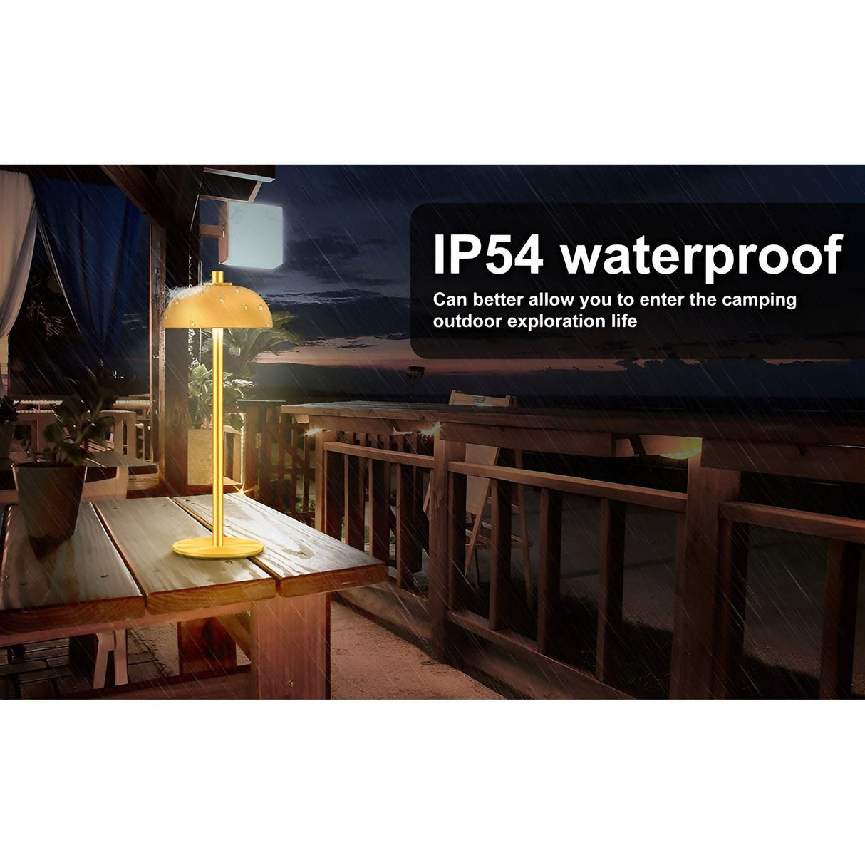 MystiGlow Lampa - Trådlampa svamp beröringslampa för kreativ stämningsbelysning Carvallo