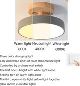 Färgstarka Semi-inbyggda LED Taklampor för Moderna Utrymmen Carvallo