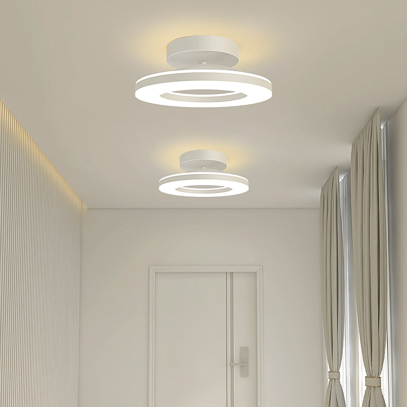 Modern Järn Hallway LED Taklampa för Elegant Atmosfär Carvallo