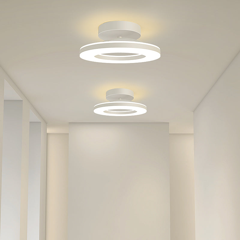 Modern Järn Hallway LED Taklampa för Elegant Atmosfär Carvallo