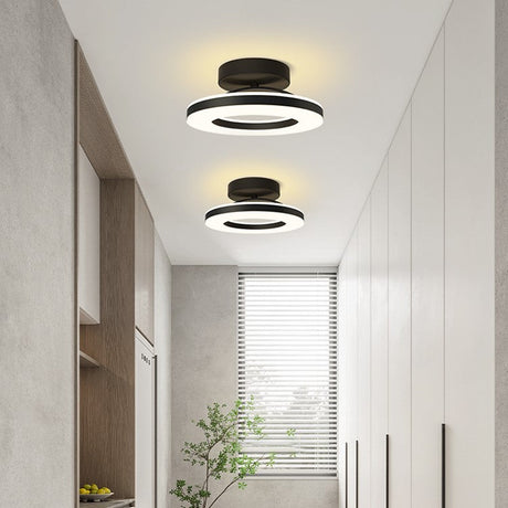 Modern Järn Hallway LED Taklampa för Elegant Atmosfär Carvallo