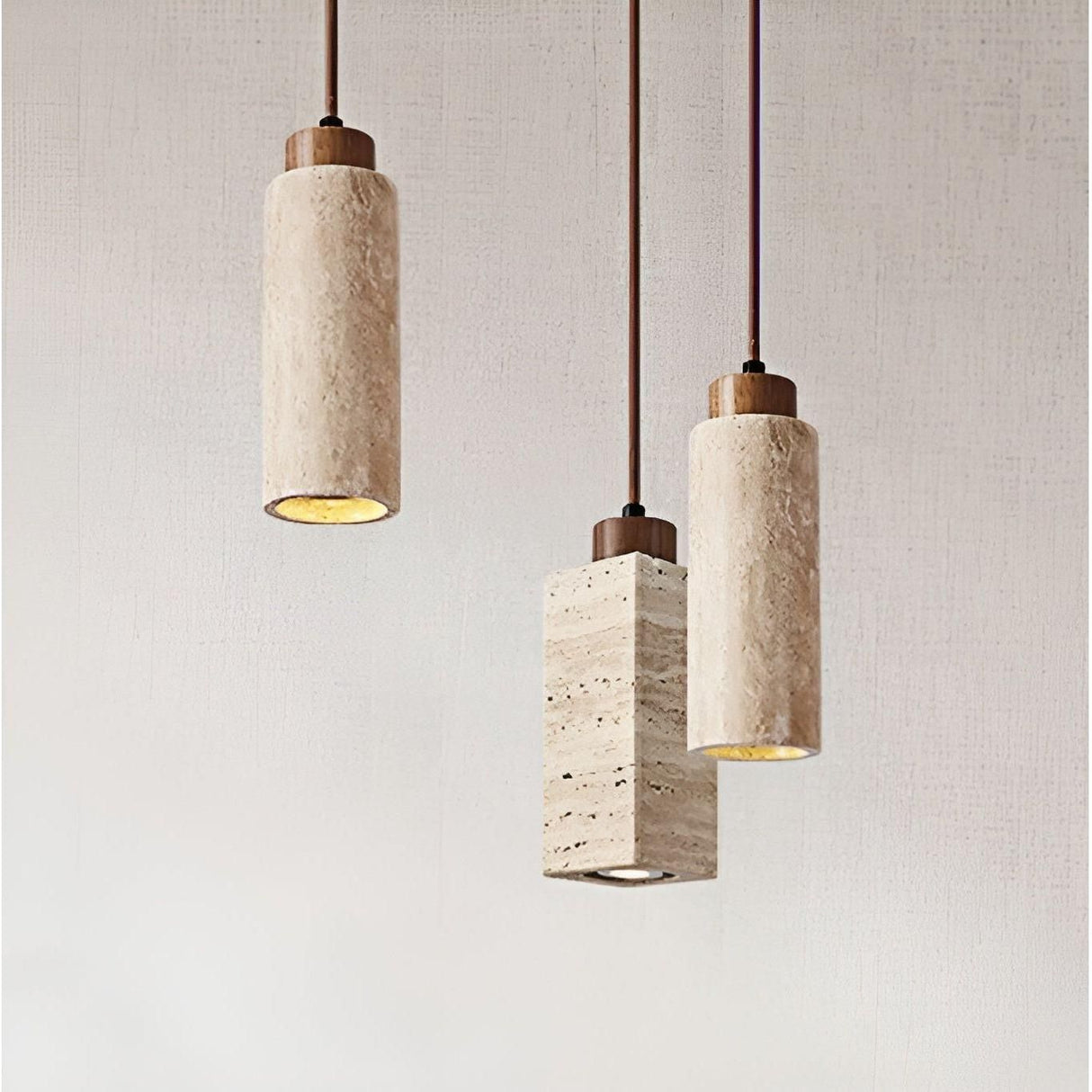 Nordic GlowStone - Wabi Sabi Japansk Drop Light Taklampa Carvallo