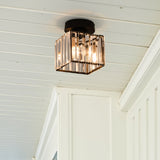 Modern Flush Mount Ceiling Light – 1-Ljuskälla Hall Fixture Carvallo
