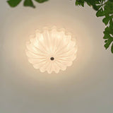 Elegant Vit Glaskrona Carvallo