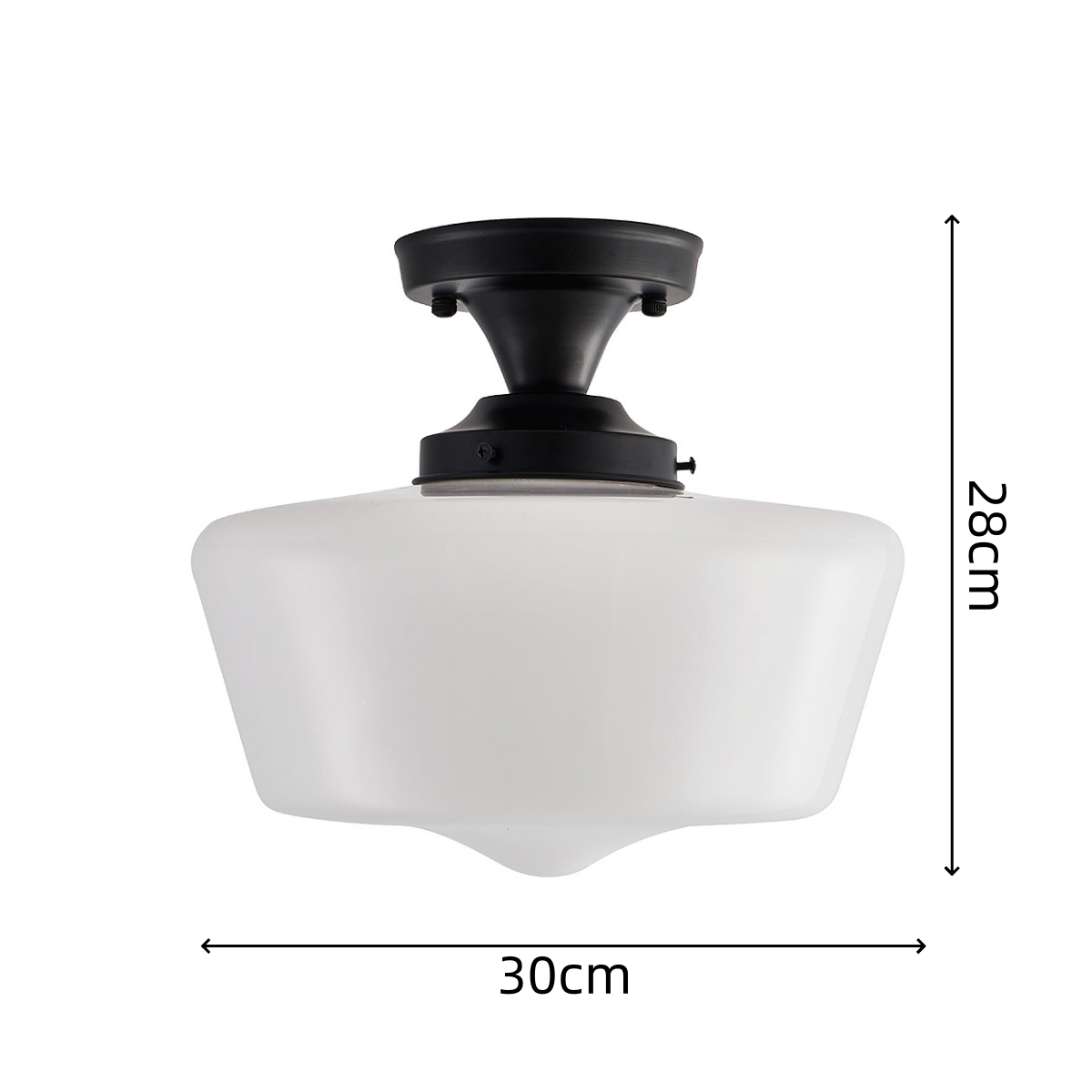 Bauhaus Crème Messing Taklampa för Hallen Carvallo