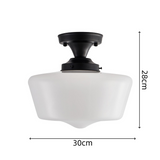 Bauhaus Crème Messing Taklampa för Hallen Carvallo