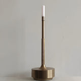 CandleBreeze Lampa - Trådlös uppladdningsbar bordslampa - Hem- och utomhuscampinglampa Carvallo