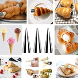 Carvallo | BakeRolls - Mästerligt Cannoli-form-set för Hemmet! Carvallo