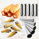 Carvallo | BakeRolls - Mästerligt Cannoli-form-set för Hemmet! Carvallo