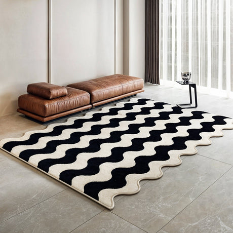 Modern bicolor golftapet Carvallo