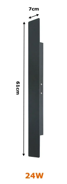 LED Vattentät Vägglist Lampa Carvallo