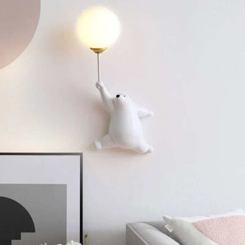 Carvallo – Charmig vägglampa med lekfull design för barnrum Carvallo