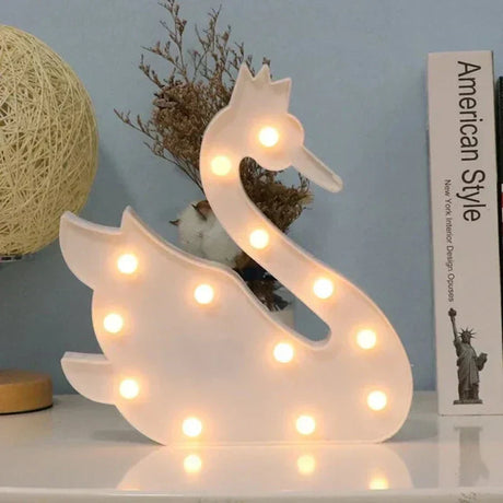LumiZoo - LED Giraff Nattlampa för Barn, Dimbar Skrivbordslampa & Sängrumsdekoration Carvallo