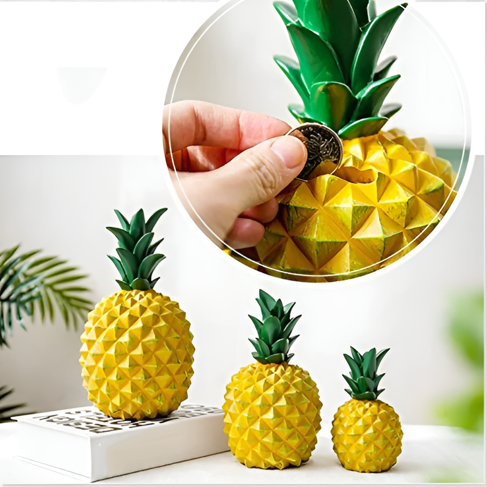 Cash Crop Ananas Spara låda – Stilig och hållbar sparlösning för din inredning Carvallo