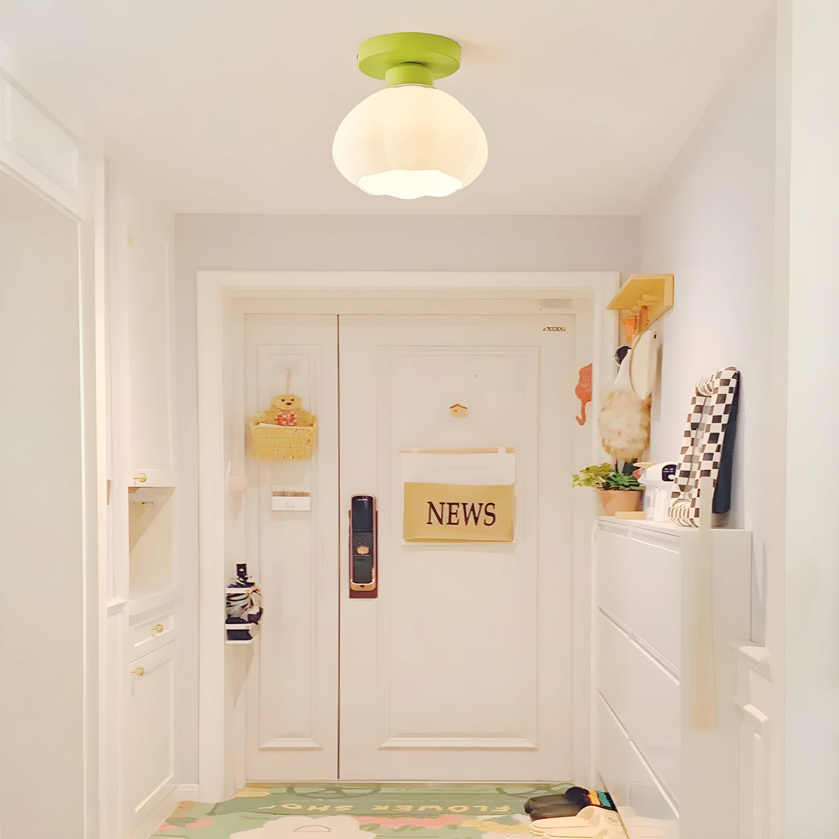 CeramiLume Lampa - Nordisk keramik glas LED Lampa Carvallo