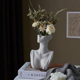 Cera - Modern konstnärlig büste vas Carvallo