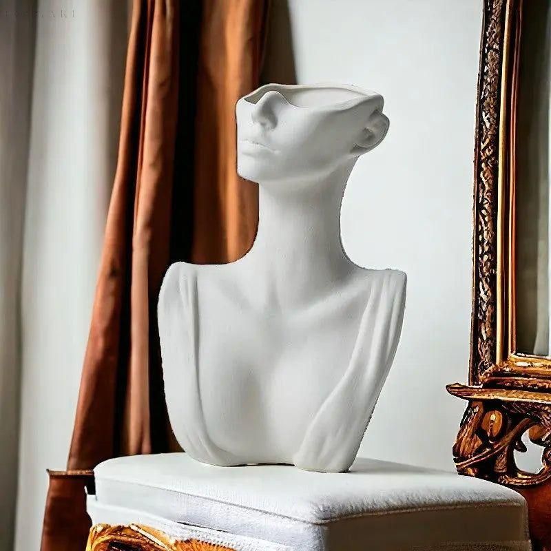 Cera - Modern konstnärlig büste vas Carvallo