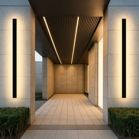 Vägglampa Modern Utomhus LED Vägglampa Carvallo