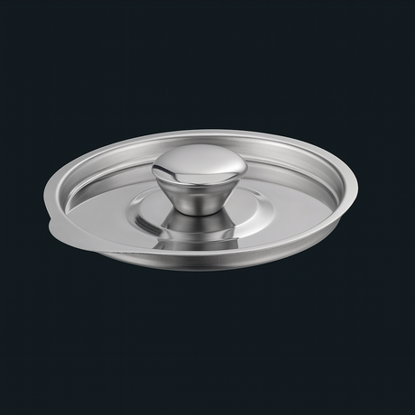 Royallure 304 rostfritt stål djup fritös med sil för kyckling och mer Carvallo