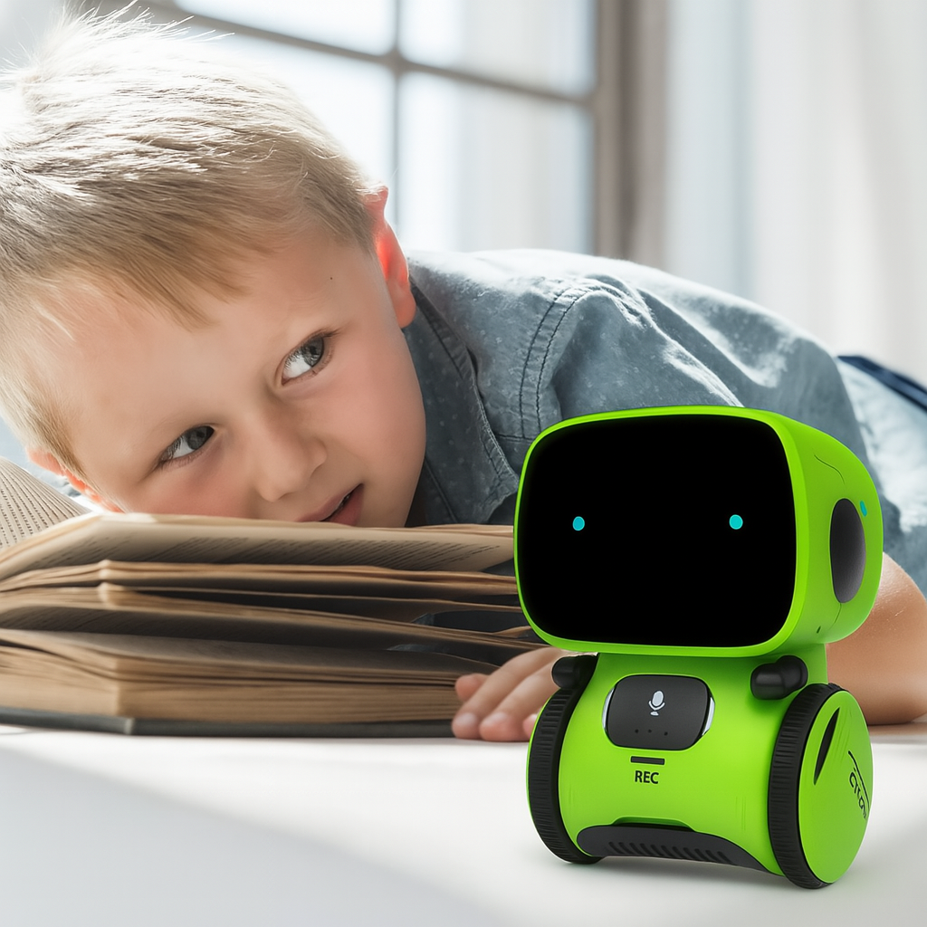 Barn Pratande Robot Interaktiv Leksak Carvallo