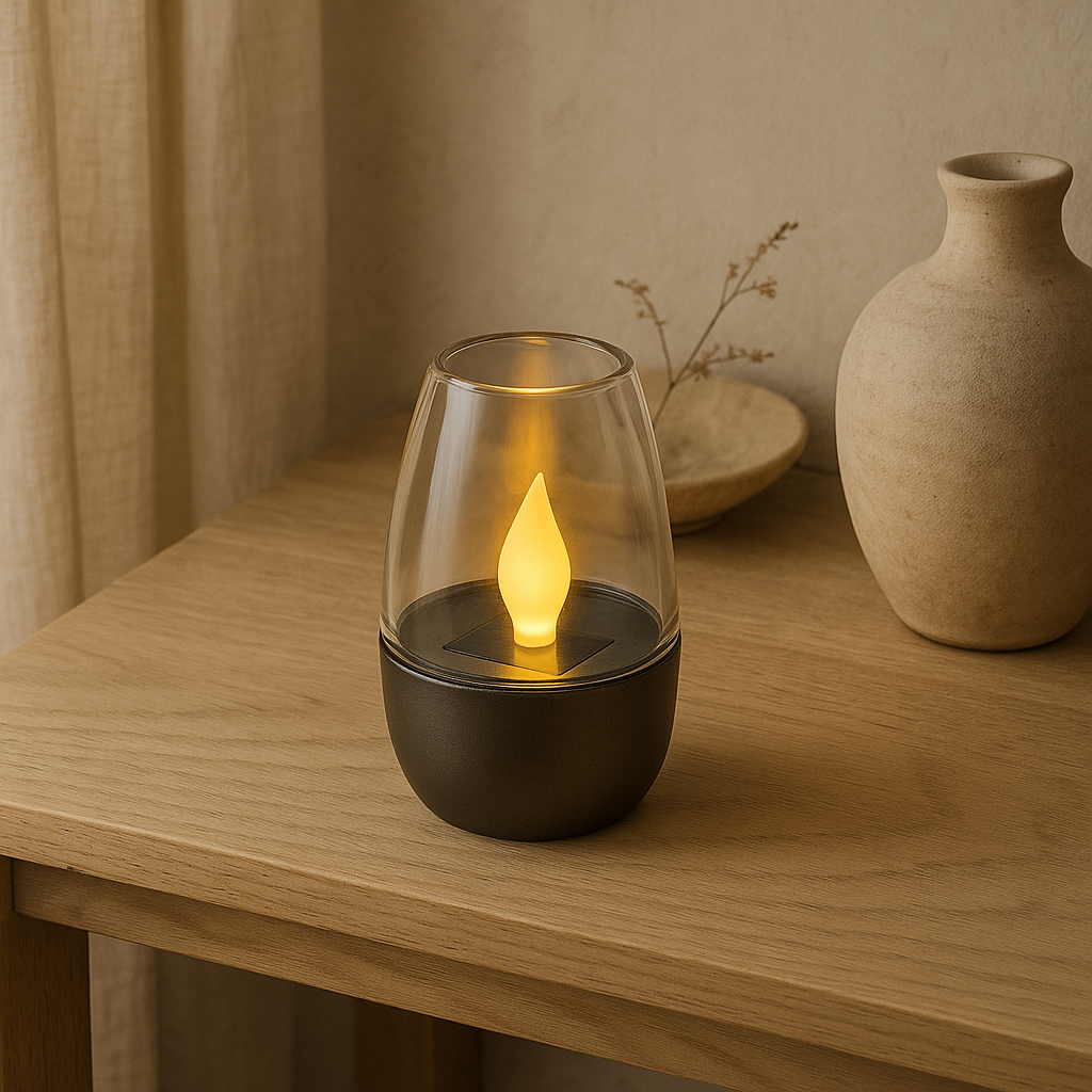 Solar Utomhusljus | Varm Vit LED | Vattentålig IP44 | 6–8h Drifttid | Ingen Viktättning Carvallo