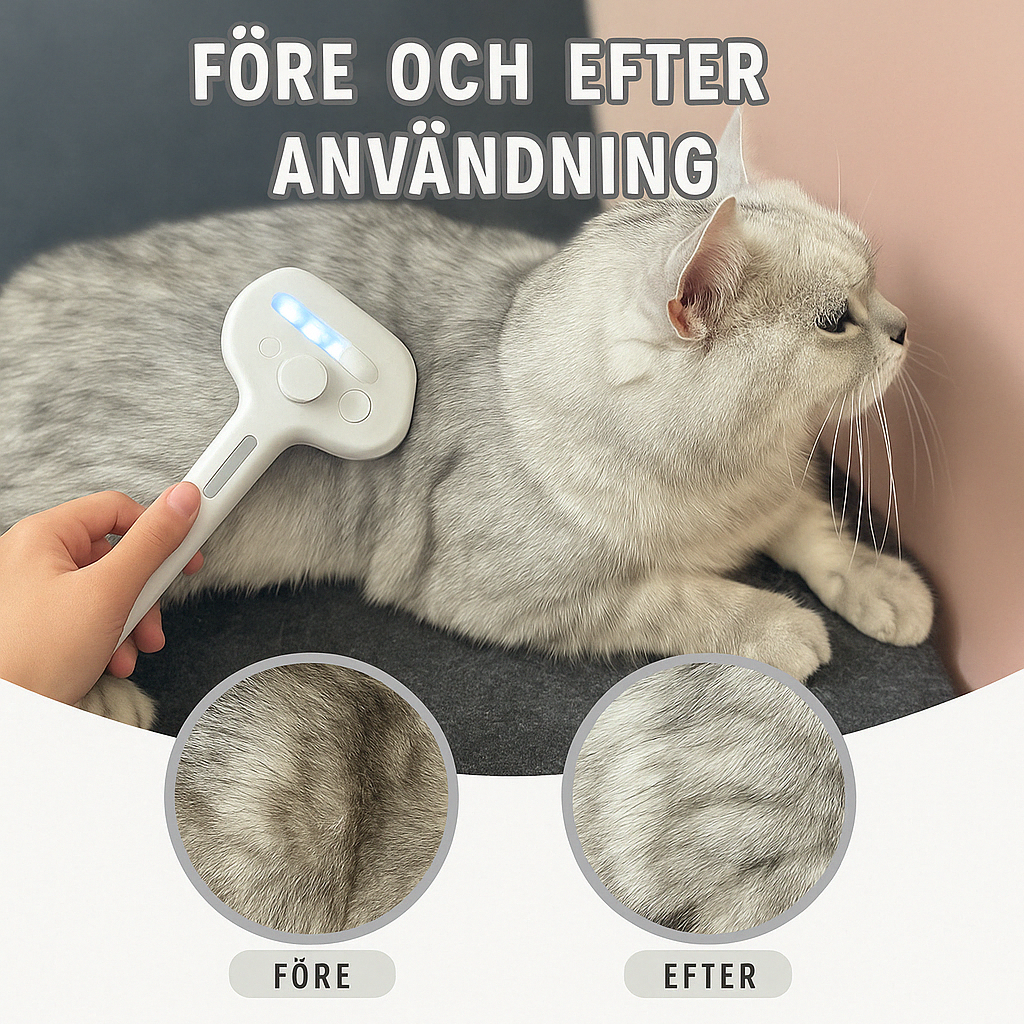 Multifunktionell ångborste – för katter och hundar-VaruZ-Hemnix