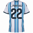 Lisandro Martínez - Argentina Landslagströja 2026 Footballdinho