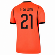 Frenkie de Jong - Nederländerna Landslagströja 2026 Footballdinho