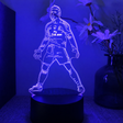 Ronaldo 3D Illusion LED-Lampa - Nattlampa Footballdinho