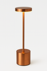 Modern Touch LED-lampa | USB-laddningsbar | Varm, neutral och kall ljus | Sladdlös metallbordslampa Carvallo