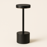 Modern Touch LED-lampa | USB-laddningsbar | Varm, neutral och kall ljus | Sladdlös metallbordslampa Carvallo