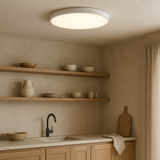 Ultra-tunn LED taklampa | 12" inbyggd | 1" tunn profil | LED Carvallo
