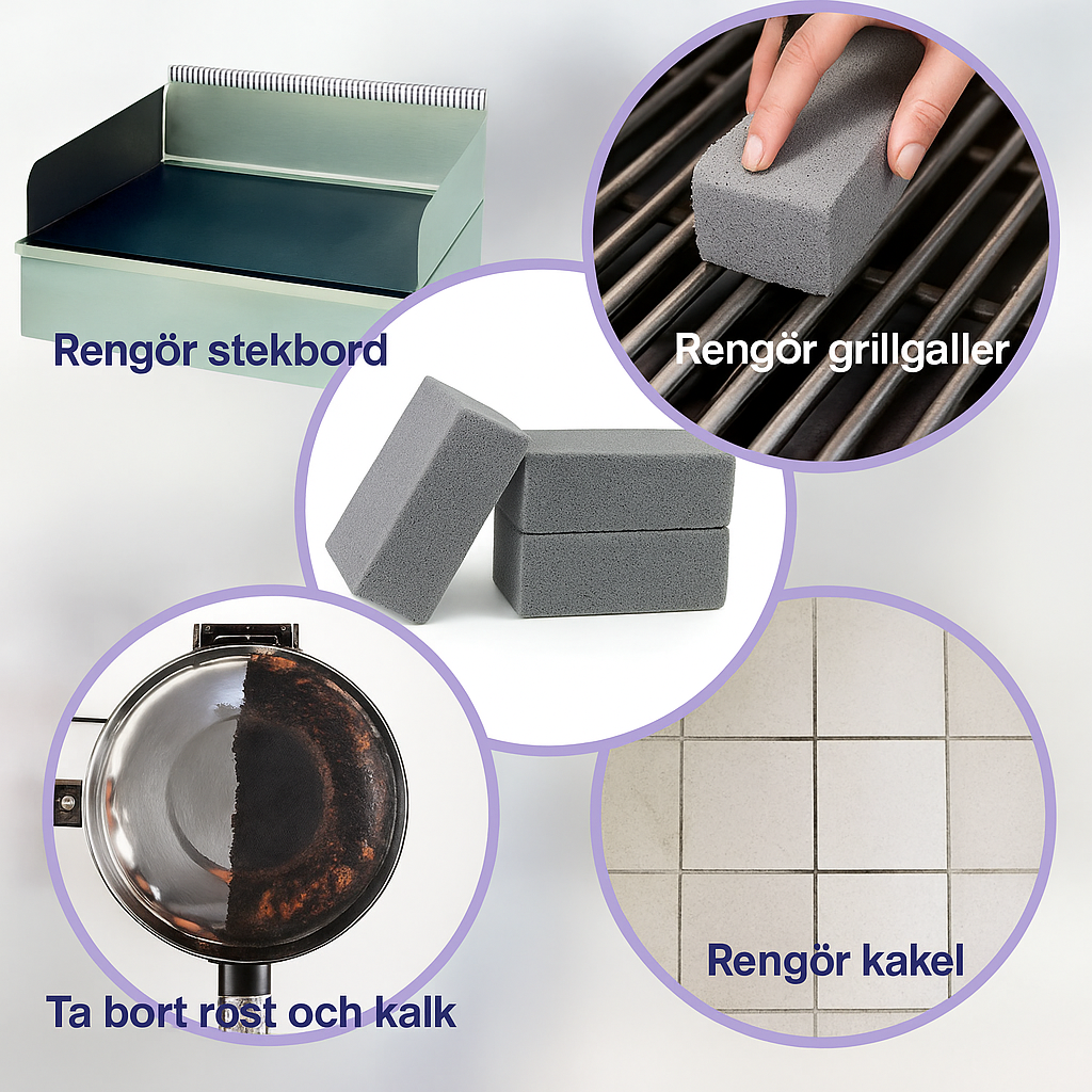 GrillMaster™ Rengöringssten – Effektiv grillrengöring utan kemikalier-VaruZ-Hemnix