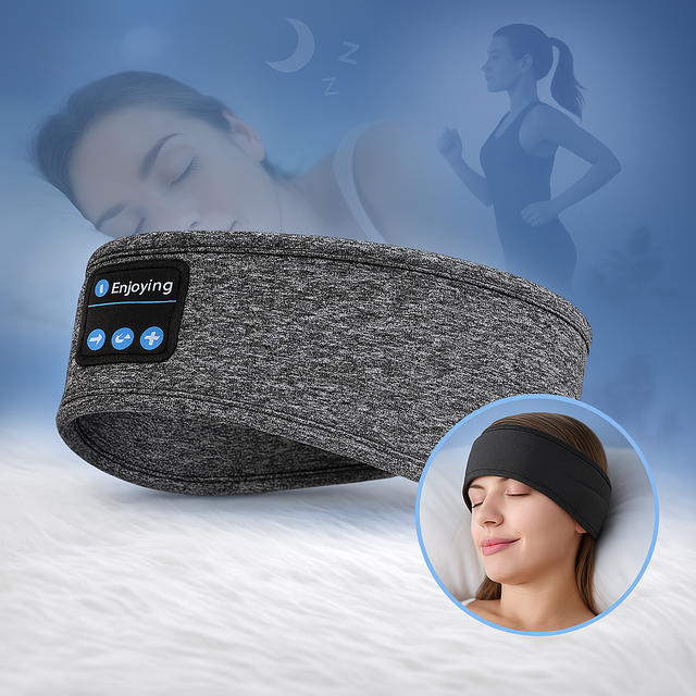 Bluetooth Sömnheadset med Mjukt Huvudband Carvallo