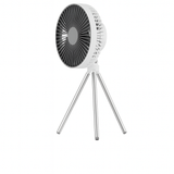 Royallure Bärbar Campingfläkt 10000mAh Uppladdningsbar med LED-lampa & Power Bank Carvallo