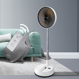 Royallure Bärbar Fällbar Fläkt 6000mAh Uppladdningsbar Tyst Golv- och Utomhusbruk Carvallo