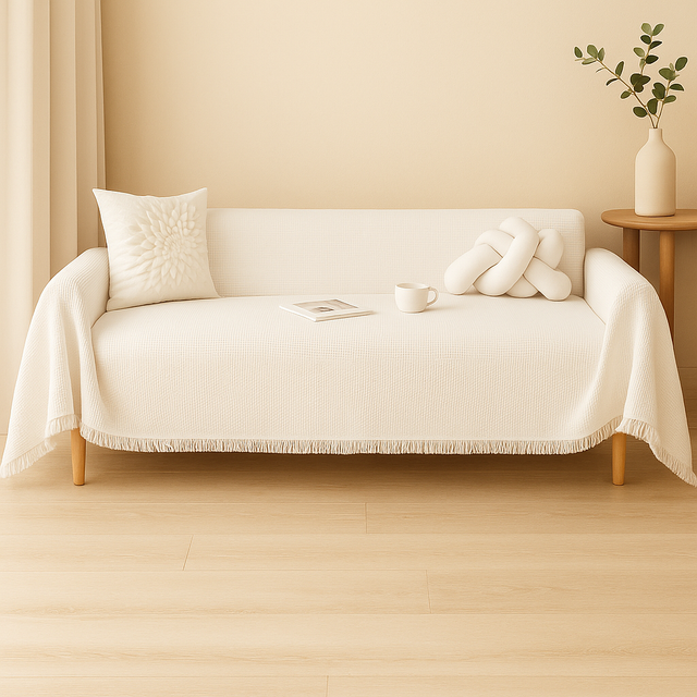 Carvallo - Andningsbart Vävt Sofföverdrag för Stilfull Komfort och Skyddande Passform Carvallo