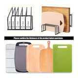 Stål Skärbräda Förvaringsställ Carvallo