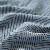CozyWeave Sofföverdrag i Chenille – Elegant Fiskbensmönster med Dekorativa Tofsar Hemnix