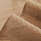 Chenille Veteörontryckt Andningsbar Halkfri Sofföverdrag Carvallo