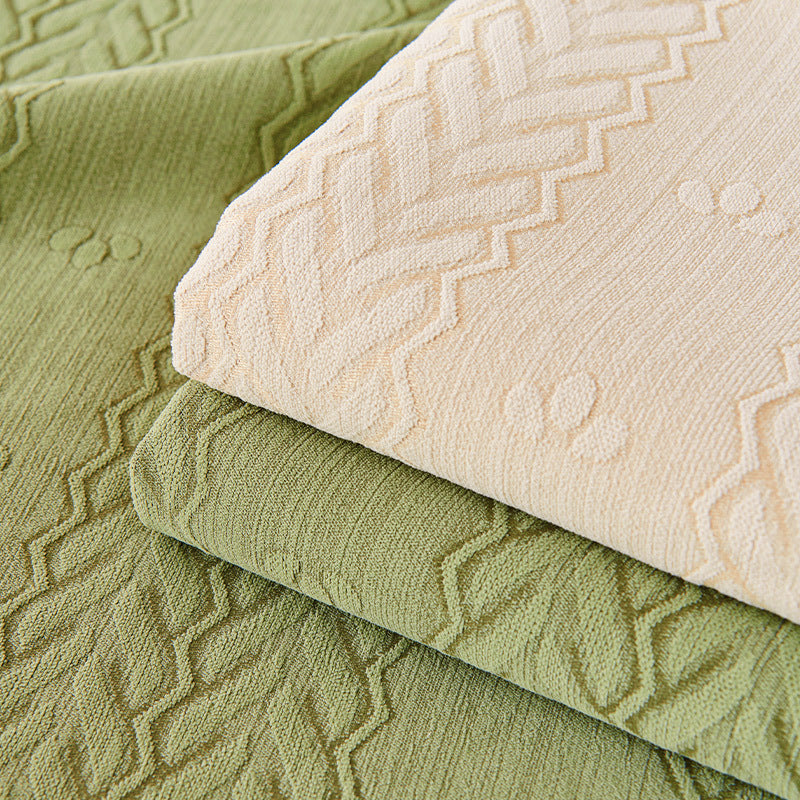 Chenille Veteörontryckt Andningsbar Halkfri Sofföverdrag Carvallo