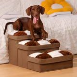 FetchFold Hundetrappa – Håndlaget hundetrappa med oppbevaring Carvallo